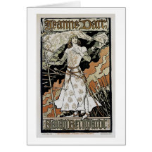 Jeanne d'Arc ~ Sarah Bernhardt Greeting Card