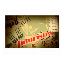Jeanne: Futuristes Post Cards