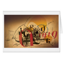 Jeanne : Typo 1919 Cartes De Vœux