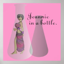 Jeannie In A Bottle Posters