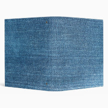 Jeans texture 3 ring binders