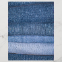 Jeans Texture Background Flyers