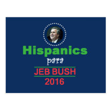 Jeb BUSH 2016 Postcard