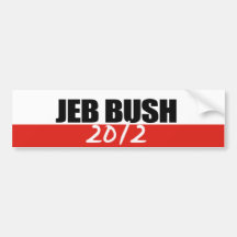 Jeb Bush for President Bumper Sticker