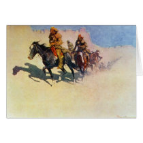 Jedediah Smith making his way across the desert Cards