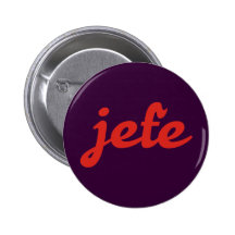 jefe chef boss anstecknadelbutton