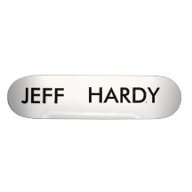 JEFF, HARDY CUSTOM SKATE BOARD