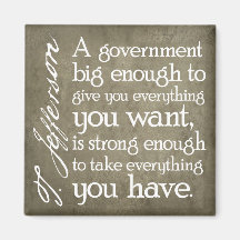 JEFFERSON: Beware of Big Government Refrigerator Magnets