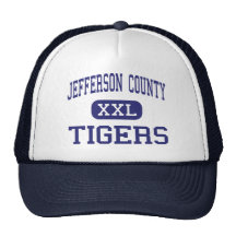 Jefferson County Tigers Middle Fayette Hats