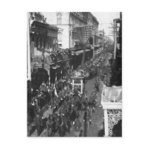 Jefferson Davis Funeral in New Orleans: 1908 Postcard