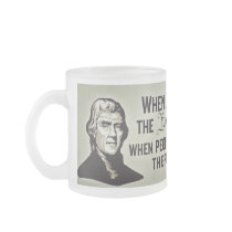Jefferson Liberty Quote Mug