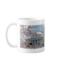 Jefferson Memorial - Cherry Blossoms Coffee Mugs