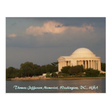 Jefferson Memorial Post Card