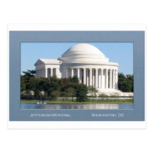 Jefferson Memorial Post Card