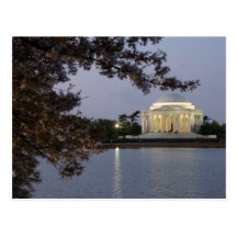 Jefferson Memorial Postcard