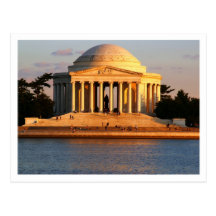 Jefferson Memorial Postcard