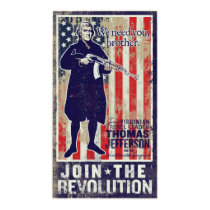 Jefferson Revolution Propaganda Print posters
