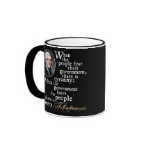 Jefferson Tyranny-Liberty Quote Mug