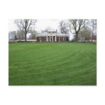 Jefferson's Monticello...the Back Yard in April... postcards