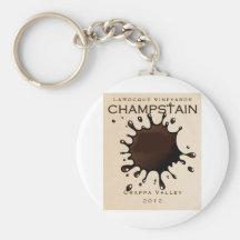 Jeffrey LaRocque Vineyards Champstain Keychains