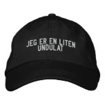 Jeg er en liten undulat embroidered hats