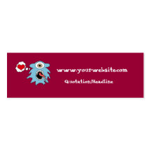 Jelli Luv Skinny Website Card Business Card Template