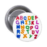 Jelly alphabets buttons