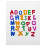 Jelly alphabets letterhead design