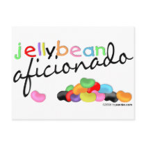 Jelly Bean Aficionado Post Card