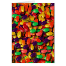 Jelly Bean Heaven Greeting Card
