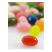 Jelly Bean Macro Postcards