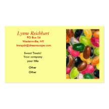Jelly Beans! Business Card Templates