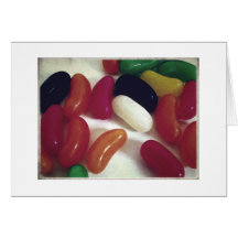 JELLY BEAN'S CANDY GREETING CARD