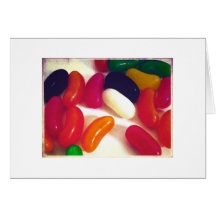 JELLY BEAN'S CANDY GREETING CARD