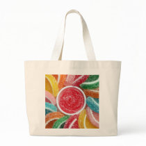 jelly candies tote bag