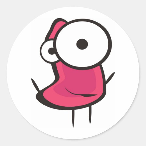 Jelly Dancing! Round Stickers