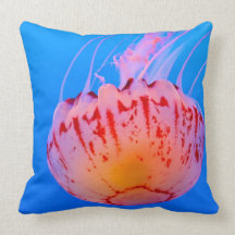 Jelly Fish Throw Pillows