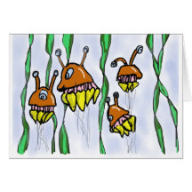 Jellyfish Greeting Card