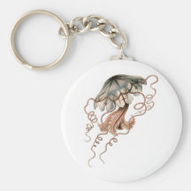 Jellyfish Keychain