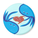 jellyfish love bubble share magnet magnets