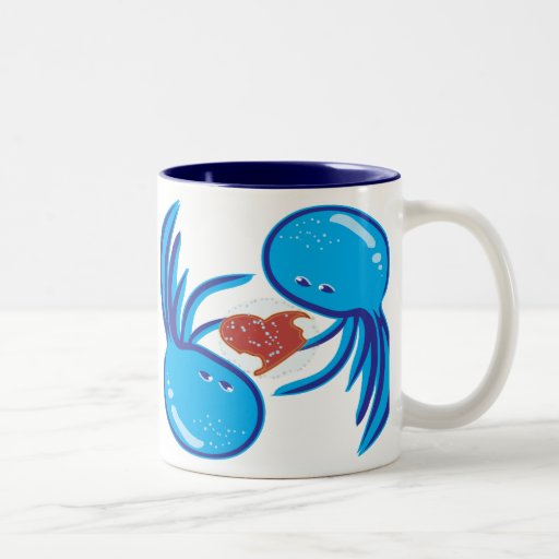 jellyfish love bubble share mug