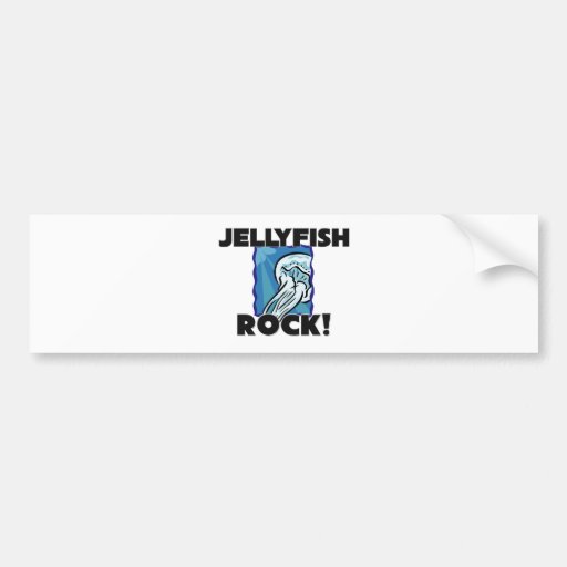 Jellyfish Rock Bumper Sticker