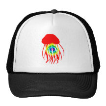 JELLYFISH TIE DYE HATS