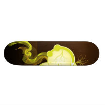 Jellyfish Trees Custom Skate Board