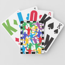 J'embrouille personnalisé HANDBALL Jeu De Cartes Poker