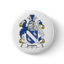 Jenison Family Crest Buttons