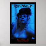 Jenn Martin (backstage glamour) Poster Print