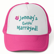 jennay flower, Jennay's, Gettin', Marrayed! Mesh Hat