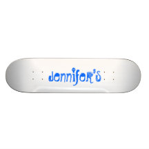 Jennifer's Skate Board