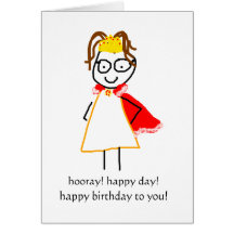 jenny quips:  happy birthday! greeting card